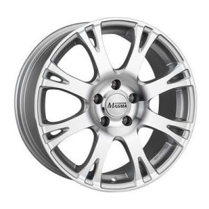 Llanta de aluminio Magma Centero 7x16 ET38 5x110 65.1 (Gris, Plata, Pulido) · Jeep Renegade