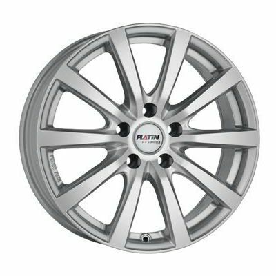 Llanta de aluminio Platin P69 6x15 ET38 4x100 63.4 (Plata, Pulido) · Renault Clio