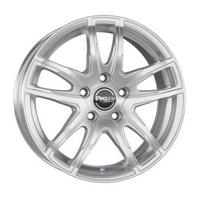 Llanta de aluminio Proline VX100 6.5x16 ET40 5x100 63.3 (Gris, Plata) · Seat Ibiza