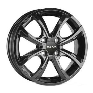 Llanta de aluminio Oxxo Telesto 5.5x15 ET36 4x100 60.1 (Negro) · Dacia Logan