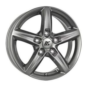 Llanta RC-Design RC 24 6x15 ET38 5x100 57.1 (Titanio) · Seat Ibiza