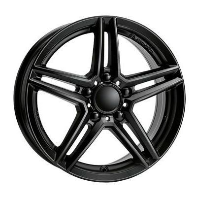 Llanta de aluminio Rial M10 7x17 ET44.5 5x112 66.5 (Negro) · Mercedes CLA