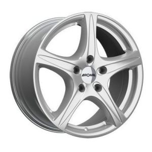 Llanta de aluminio Ronal R56 6x15 ET31 4x100 60.15 (Gris, Plata) · Renault Clio