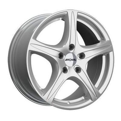 Llanta de aluminio Ronal R56 6x15 ET31 4x100 60.15 (Gris, Plata) · Renault Clio