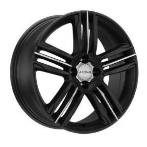 Llanta de aluminio Ronal R57 7.5x17 ET45 5x120 65.1 (Diamante, Mate, Negro) · Volkswagen Amarok