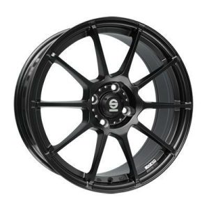 Llanta de aluminio Sparco Assetto Gara 6.5x15 ET30 4x100 63.4 (Mate, Negro) · Fiat Seicento