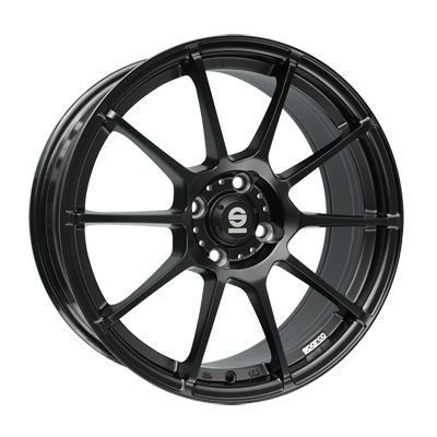 Llanta de aluminio Sparco Assetto Gara 6.5x15 ET30 4x100 63.4 (Mate, Negro) · Fiat Seicento