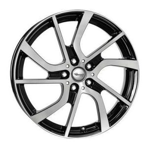 Llanta de aluminio Brock EB1 5x19 ET28 5x112 66.7 (Gris, Negro) · BMW i3