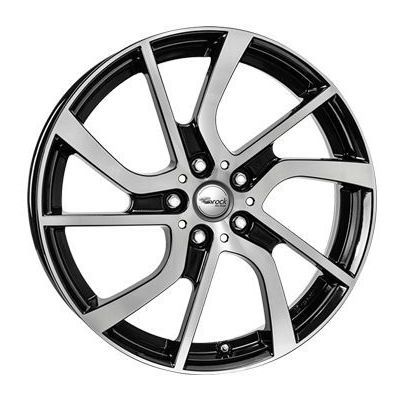 Llanta de aluminio Brock EB1 5x19 ET43 5x112 66.7 (Gris, Negro) · BMW i3