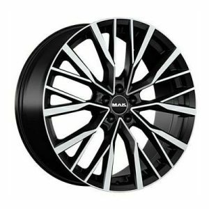 Llanta de aluminio MAK Kent 9x22 ET35 5x108 70.6 (Negro) · Ford Explorer