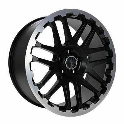 Llanta de aluminio Etabeta Combat 9x20 ET40 5x127 71.6 (Negro) · Jeep Wrangler