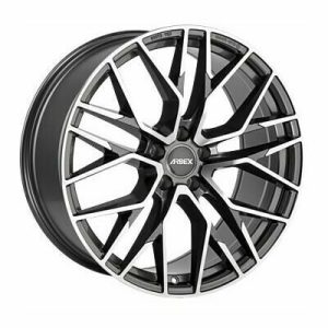 Llanta de aluminio Arbex 9 7.5x17 ET30 5x112 66.7 (Pulido, Titanio) · BMW Serie 3