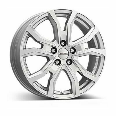 Llanta de aluminio Dezent TV 6.5x16 ET47 5x108 65.1 (Gris, Plata) · Citroën Jumpy
