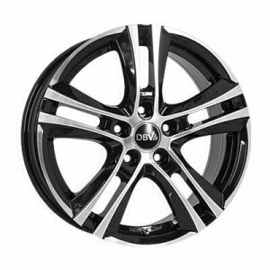 Llanta de aluminio DBV Andorra II 7.5x18 ET45 5x108 70.1 (Negro) · Peugeot 3008