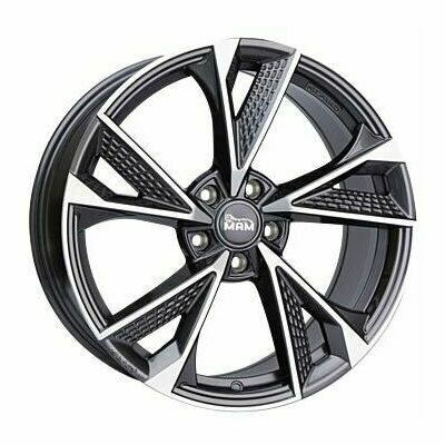 Llanta de aluminio MAM RS6 8.5x20 ET35 5x120 72.6 (Pulido) · BYD Han