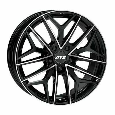 Llanta de aluminio ATS Passion 10x22 ET23 5x130 84.1 (Diamante, Negro, Pulido) · Mercedes Clase G