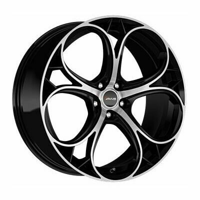 Avus AC-520 Llanta de aluminio Avus AC-520 8x18 ET33 5x110 65.1 (Negro, Pulido) · Alfa Romeo Giulia