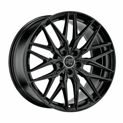 Llanta de aluminio MSW 50 8.5x20 ET40 5x108 73.1 (Brillante, Negro) · Land Rover Range Rover Velar