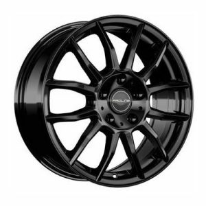 Llanta de aluminio Proline AX100 6.5x16 ET40 5x100 63.3 (Brillante, Negro) · Seat Ibiza