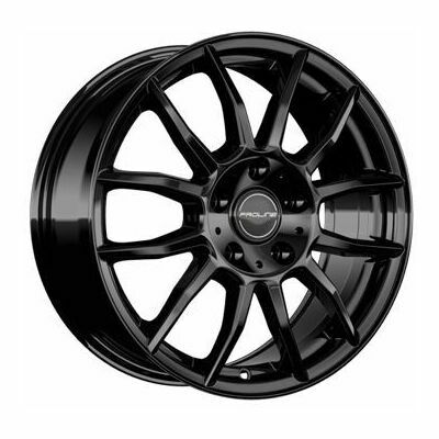 Llanta de aluminio Proline AX100 7x17 ET40 5x100 63.3 (Brillante, Negro) · Seat Ibiza
