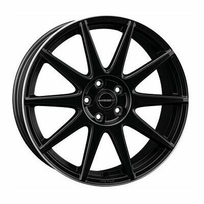 Llanta de aluminio Borbet Design GTX 8x19 ET40 5x112 66.5 (Negro, Plata) · Mercedes Clase C