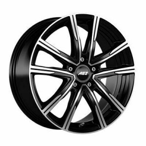 Llanta de aluminio AEZ Montreal 7.5x19 ET40 5x114.3 60.1 (Negro, Pulido) · Toyota RAV4