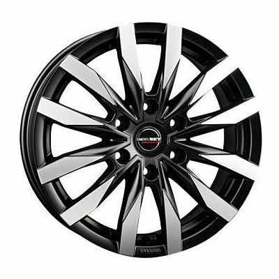 Llanta de aluminio Borbet Design CW6 6.5x16 ET54 6x130 84.1 (Mate, Negro, Pulido) · Mercedes Sprinter