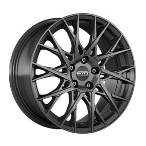 Llanta de aluminio Dotz Fuji 7.5x18 ET35 4x100 60.1 (Gunmmetal) · Fiat 500