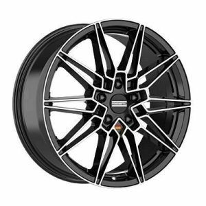 Fondmetal Thoe Llanta de aluminio Fondmetal Thoe 9x19 ET20 5x112 66.5 (Brillante, Negro) · Porsche Macan