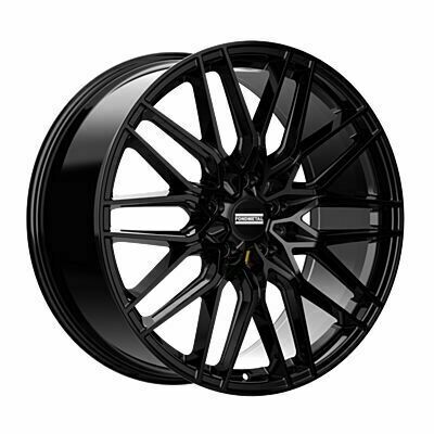 Llanta de aluminio Fondmetal Cratos 11x21 ET30 5x112 66.5 (Brillante, Negro) · Mercedes GT