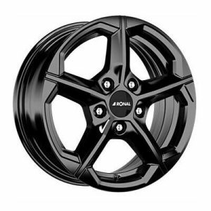 Llanta de aluminio Ronal CA1 6x16 ET68 5x118 71.1 (Negro) · Fiat Ducato