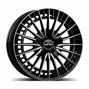 GMP Italia Qstar Llanta de aluminio GMP Italia Qstar 8x19 ET35 5x130 66.5 (Diamante, Negro) · Audi Q6