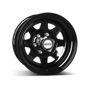 Llanta de aluminio Dotz Dakar 4x4 7x16 ET26 5x114.3 66 (Negro) · Dacia Duster