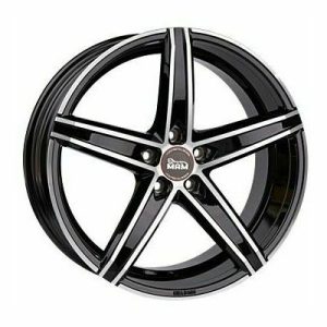 Llanta de aluminio MAM OX-18 8.5x19 ET45 5x108 72.6 (Negro, Pulido) · Ford Puma