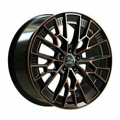 Llanta de aluminio Fondmetal 1972 9x20 ET34 5x114.3 75 (Negro) · Maserati Quattroporte