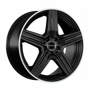 Llanta de aluminio MAK Lewis 8x20 ET48 5x112 66.6 (Brillante, Negro) · Ssangyong Korando