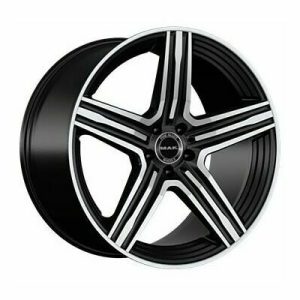 Llanta de aluminio MAK Lewis-D 9.5x20 ET22 5x112 66.6 (Negro) · Porsche Macan