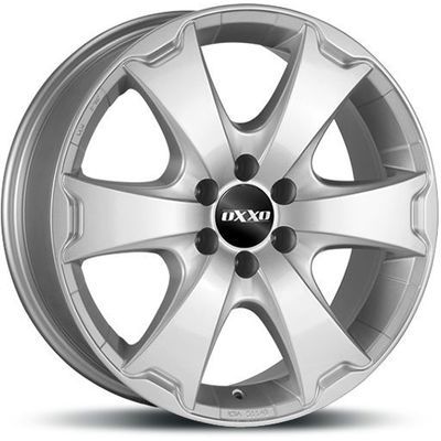 Llanta de aluminio Oxxo Aventura OX13 7.5x17 ET55 6x139.7 93.1 (Gris, Plata) · Ford Ranger