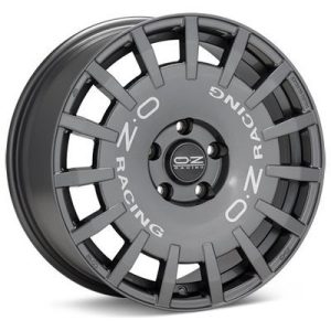 Llanta de aluminio OZ Rally Racing 7x17 ET35 4x98 58.06 (Grapfito, Gris, Negro, Plata) · Fiat Fiorino