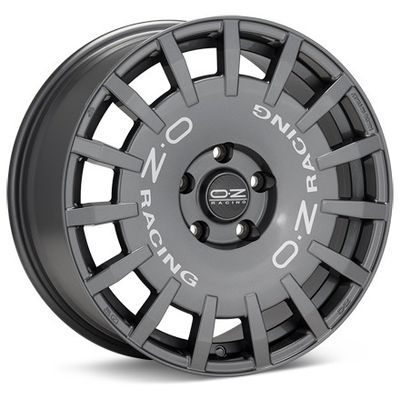 Llanta de aluminio OZ Rally Racing 7x17 ET35 4x98 58.06 (Grapfito, Gris, Negro, Plata) · Fiat Fiorino