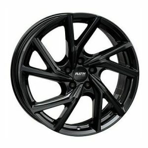 Llanta de aluminio Platin P107 7.5x19 ET43.5 5x108 63.4 (Diamante, Negro) · Lynk 08