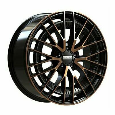 Llanta de aluminio Fondmetal Kari 9x21 ET48 5x112 66.5 (Negro) · Mercedes EQE