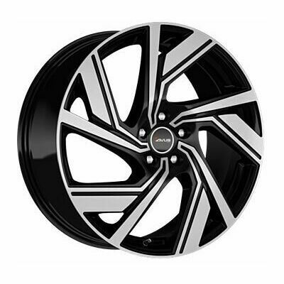 Avus AC-521 Llanta de aluminio Avus AC-521 7.5x18 ET35 5x114 73.1 (Negro, Pulido) · Renault Mégane