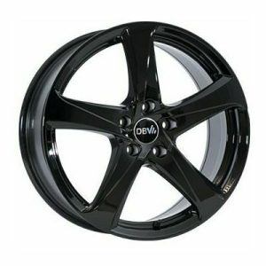 Llanta de aluminio DBV 5SP 001 6.5x16 ET35 5x114.3 74.1 (Negro) · Renault Mégane