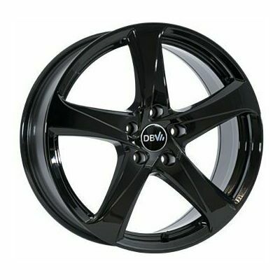 Llanta de aluminio DBV 5SP 001 7.5x17 ET30 5x112 74.1 (Negro) · Cupra Formentor