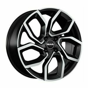 Llanta de aluminio MAK Apollo 6.5x16 ET32 4x108 65.1 (Negro) · Citroën C3