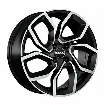 Llanta de aluminio MAK Apollo 6.5x16 ET32 4x108 65.1 (Negro) · Citroën C3