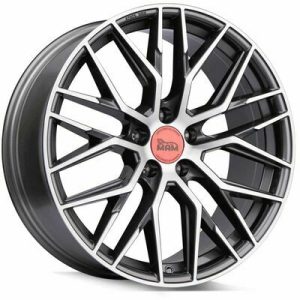 Llanta de aluminio MAM RS4 7.5x17 ET35 5x112 66.6 (Pulido) · Seat Leon