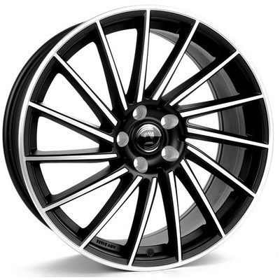 Llanta de aluminio Diewe Briosa 8x18 ET33 5x110 65.1 (Negro) · Jeep Renegade