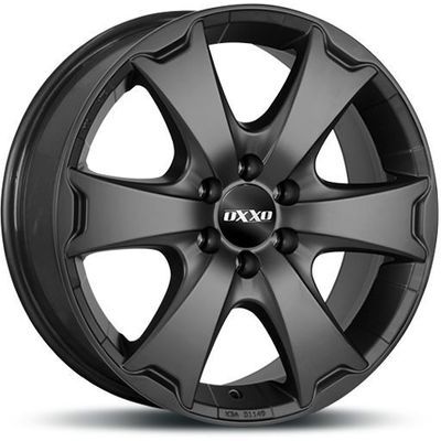 Llanta de aluminio Oxxo Aventura OX13 7.5x17 ET55 6x139.7 93.1 (Mate, Negro) · Ford Ranger